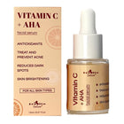 Brightening Vitamin C + AHA Natural Facial Serum 15 mL