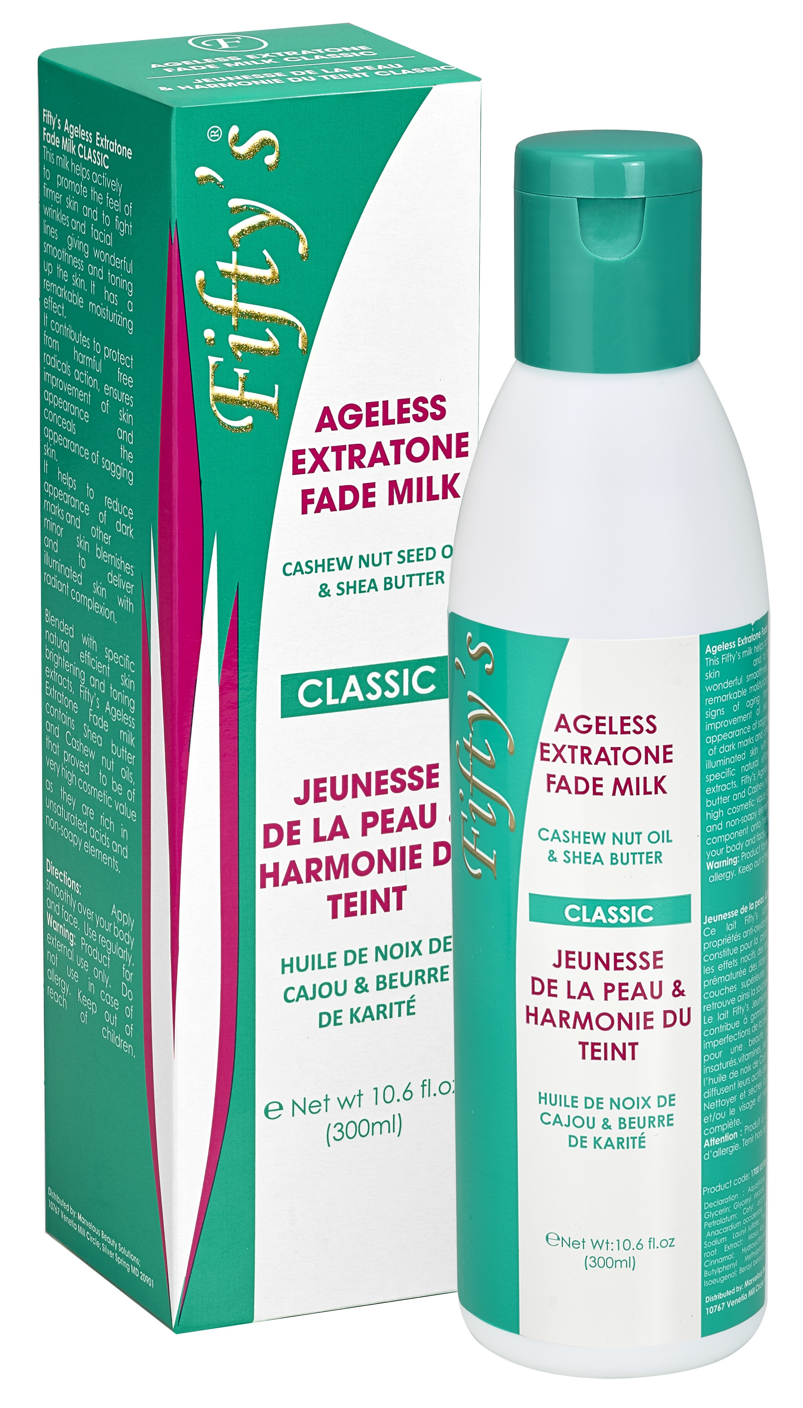 AGELESS Lightening Body Light  MILK CLASSIC 300ml (10.6 fl.oz)