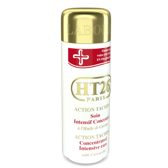 HT26 PARIS - Intensive Concentrated body lotion with carrot oil (GOLD):  unify complexion ,relieve dryness. / Lait action taches à l'huile de carotte - ShanShar