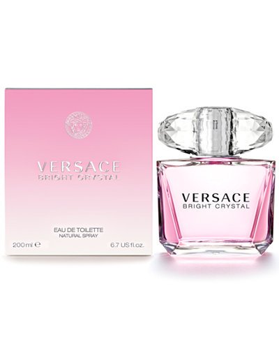 FRAG - Versace Bright Crystal de Versace Parfum pour Femme Eau de Toilette Vaporisateur 6,7 oz (200 ml)