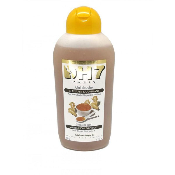 DH7 - Shower Gel Lightening and Exfoliating Tonic Ginger - cleans, tonifies and lightens your skin efficiently 750 ml - ShanShar: The World Of Beauty