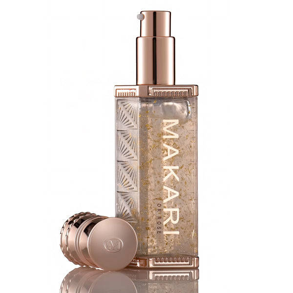 MAKARI - 24K ROSE GOLD ILLUMINATING SERUM Firms. Improves resiliency. Renews luminosity.  For dry, normal and maturing skin types. - ShanShar