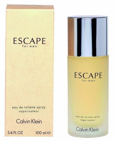 FRAG - Escape de Calvin Klein Parfum pour Homme Eau de Toilette Spray 3.4 oz (100mL)