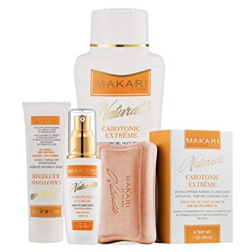 Makari Naturalle Carotonic Gift Set -  Anti-Aging & Whitening Treatment for Dark Spots, Acne Scars & Wrinkles - ShanShar