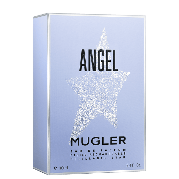 FRAG - Thierry Mugler Angel Eau de Parfum rechargeable Star pour femme en flacon vaporisateur 3,4 oz (100 ml)