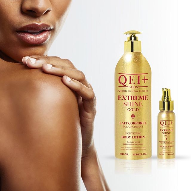 QEI+ EXTREME SHINE GOLD - SÉRUM ÉCLAIRCISSANT Teint clair et clair