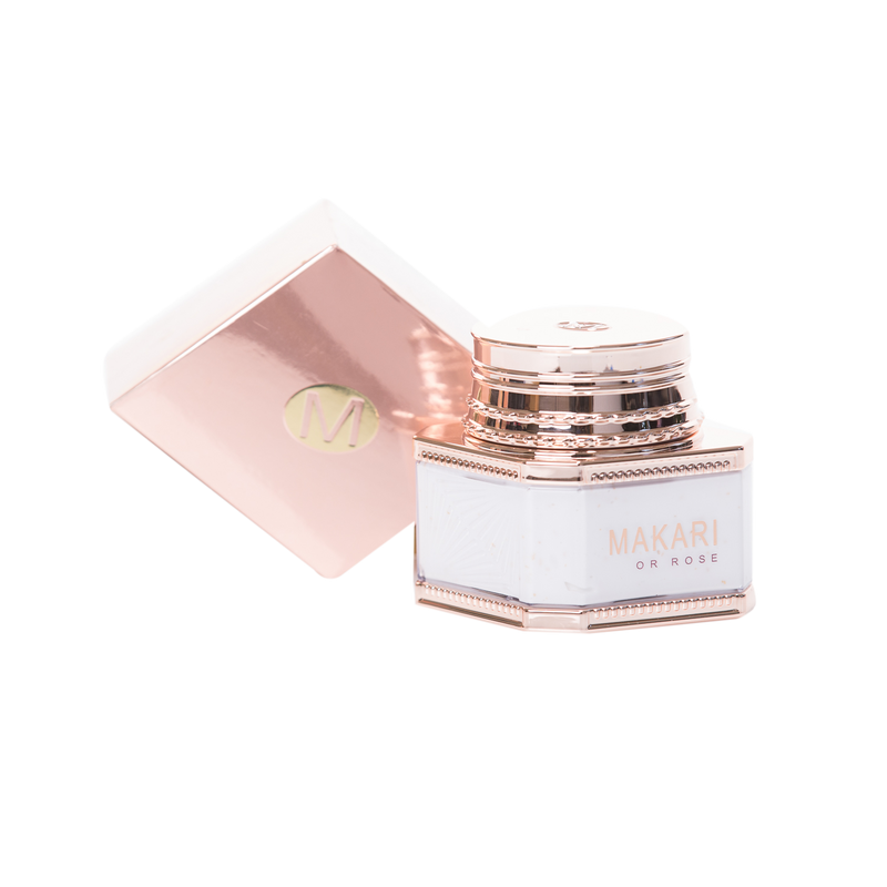 MAKARI - 24K ROSE GOLD NIGHT TREATMENT CREAM / Blurs lines. Improves elasticity. Boosts hydration.  For dry, normal, or maturing skin types - ShanShar