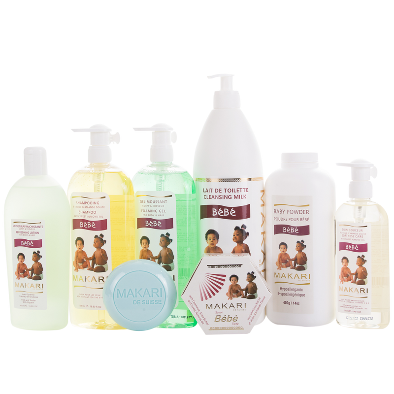MAKARI - BEBE CLEANSING MILK / Wet/Dry nourishing cleansing lotion  For delicate and sensitive skin types - ShanShar