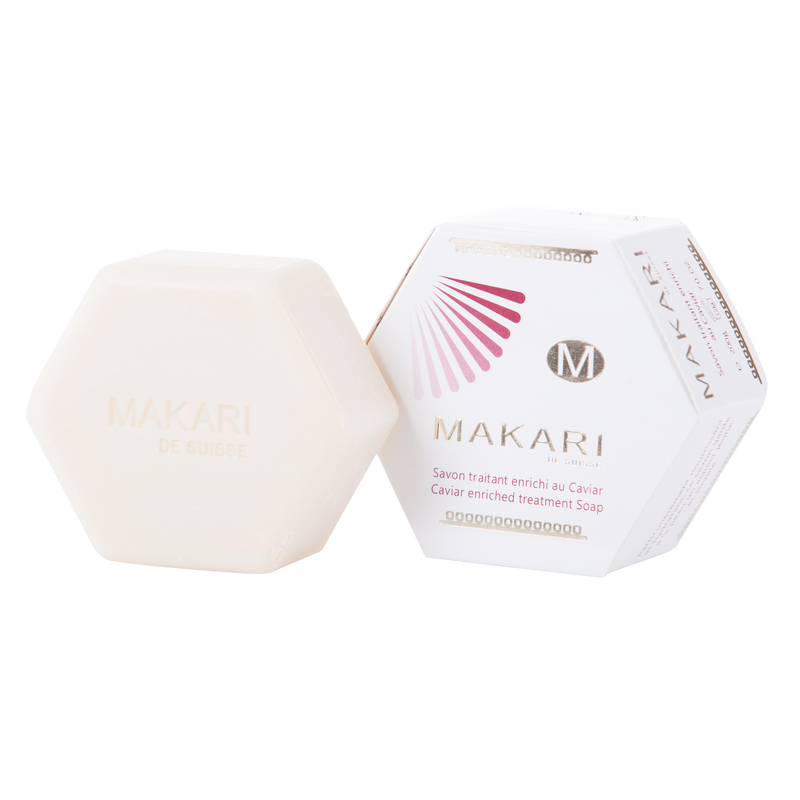 MAKARI - CAVIAR ENRICHED SOAP - Nourishes and soothes dehydrated skin. Blurs wrinkles and fine lines. Improves skin's elasticity.  For all skin types - ShanShar