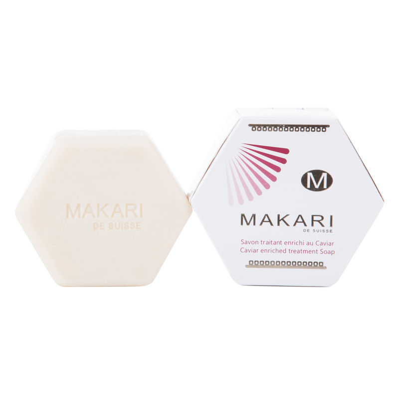 MAKARI - CAVIAR ENRICHED SOAP - Nourishes and soothes dehydrated skin. Blurs wrinkles and fine lines. Improves skin's elasticity.  For all skin types - ShanShar