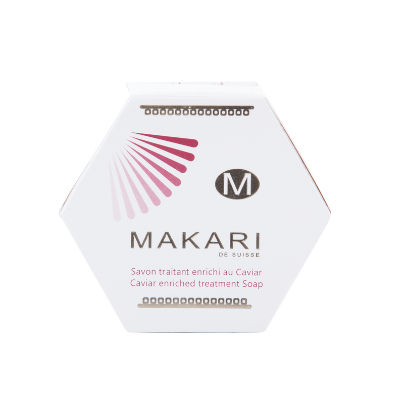 MAKARI - CAVIAR ENRICHED SOAP - Nourishes and soothes dehydrated skin. Blurs wrinkles and fine lines. Improves skin's elasticity.  For all skin types - ShanShar