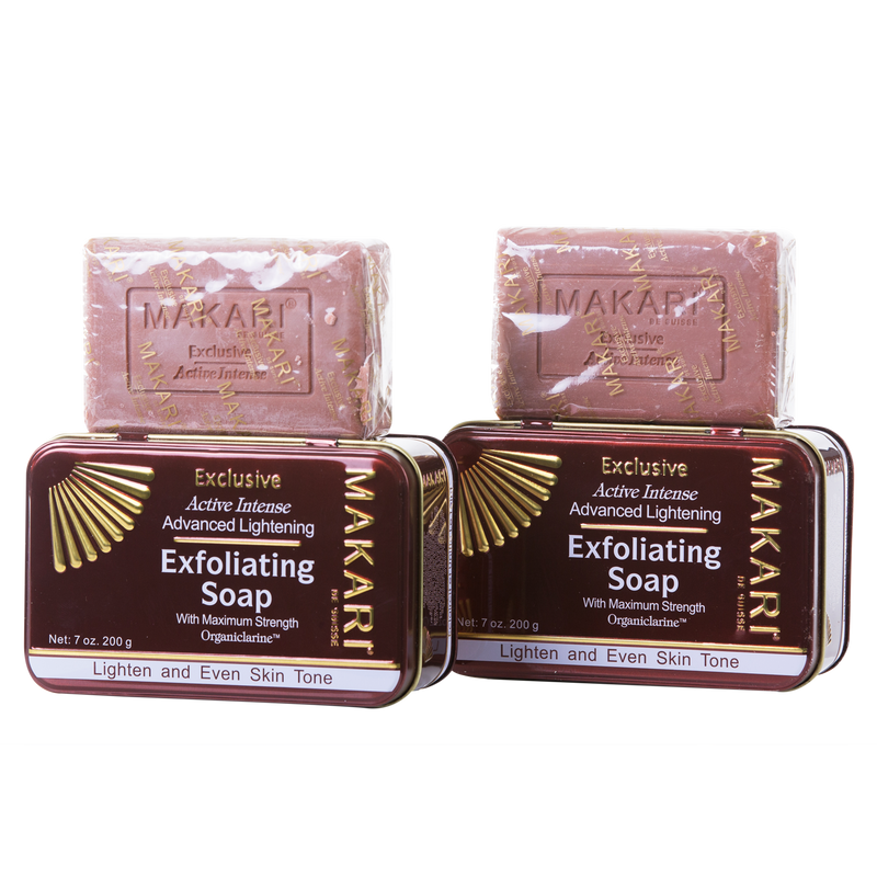 MAKARI - EXCLUSIVE EXFOLIATING SOAP Lightens. Clarifies. Unifies tone.  For all skin types except sensitive - ShanShar