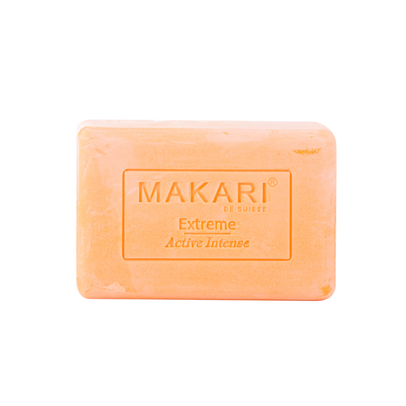 MAKARI - EXTREME ARGAN & CARROT OIL EXFOLIATING SOAP - Exfoliates. Lightens. Unifies tone.  For all skin types except sensitive - ShanShar