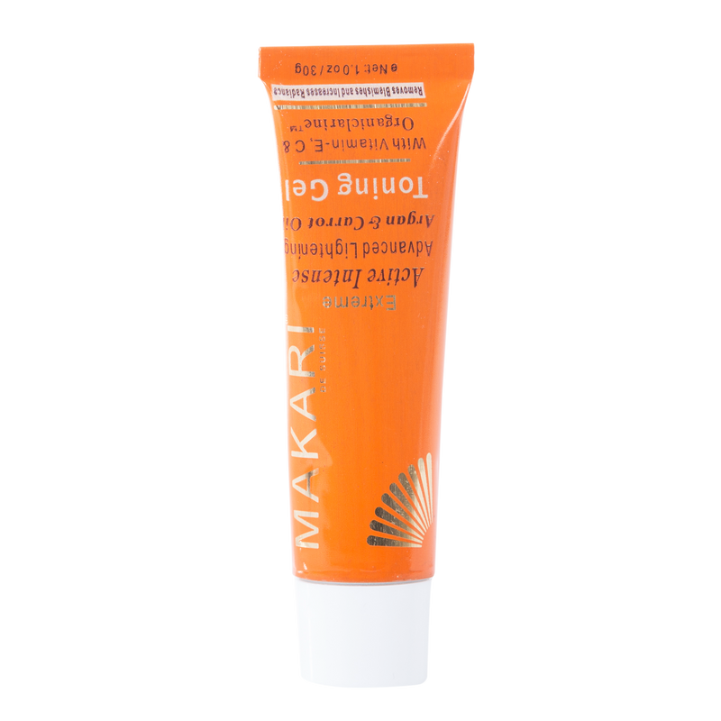 MAKARI - EXTREME ARGAN & CARROT TONING GEL - Fades spots. Clarifies tone. Boosts radiance.  For all skin types except sensitive - ShanShar