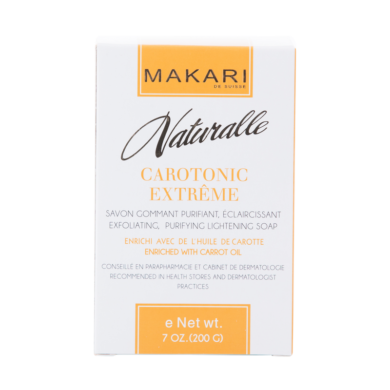 MAKARI - CAROTONIC EXTREME TONING SOAP / Detoxifies. Controls oil. Evens Tone.  For oily and acne-prone skin types - ShanShar