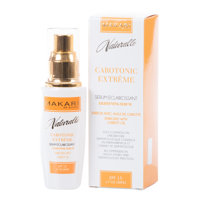 MAKARI - CAROTONIC EXTREME TONING SERUM SPF 15 /Heals. Balances skin. Restores radiance.  For combination, oily and acne-prone skin types - ShanShar