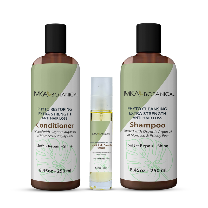 IMKA HAIR  Phyto Cleansing  Anti Hair Loss  Shampoo -  Stimulates Hair Regrowth with Organic Argan oil