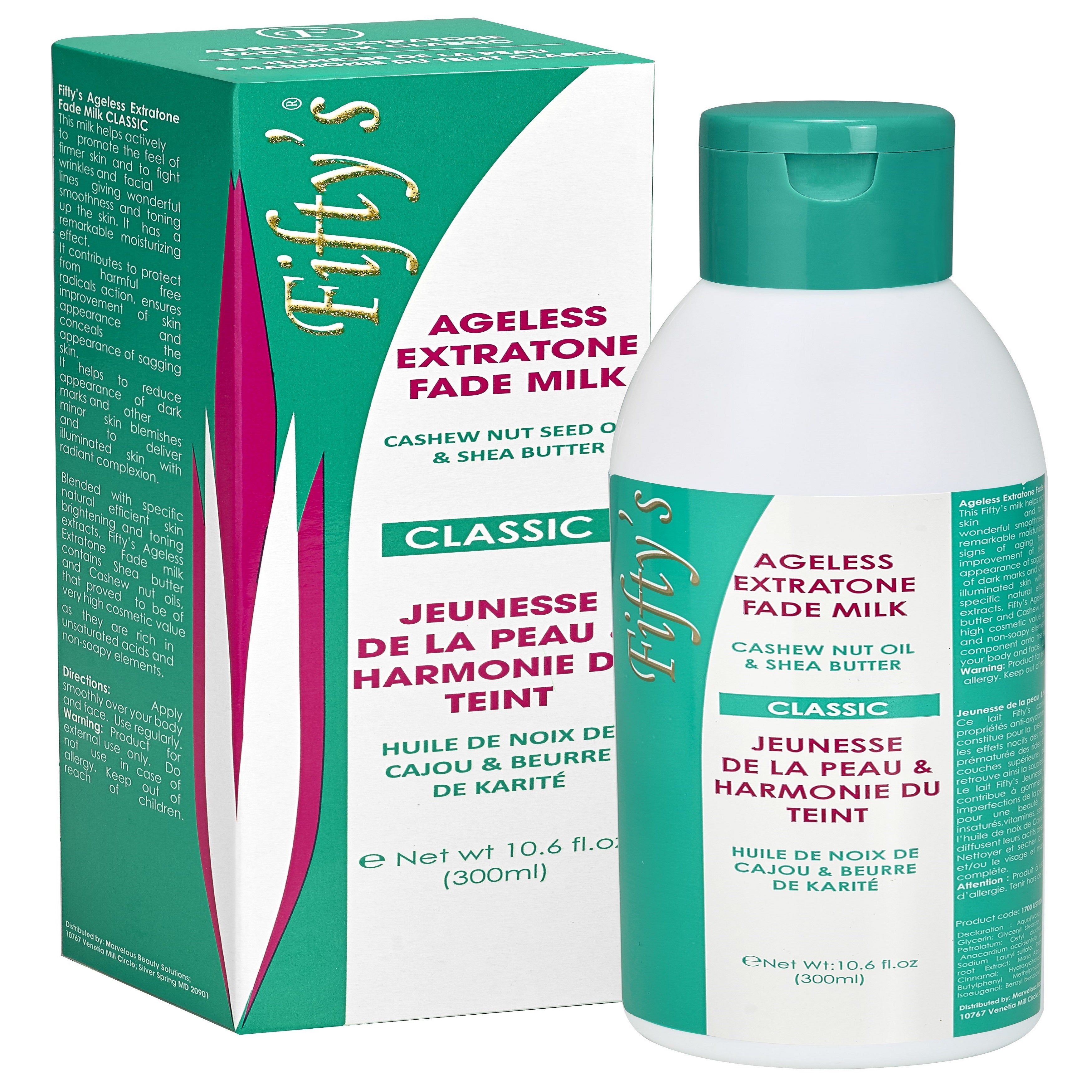 AGELESS Lightening Body Light  MILK CLASSIC 300ml (10.6 fl.oz)