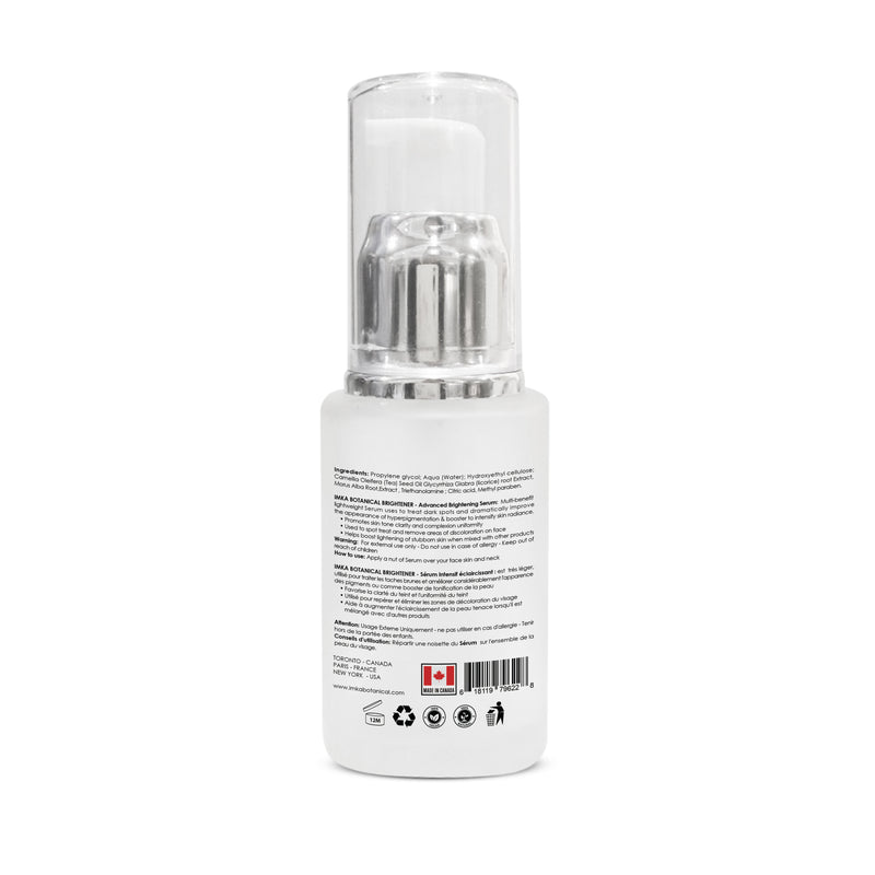 Advanced Brightening Serum - Evens Skin tone & Boosts Radiance  30 ml