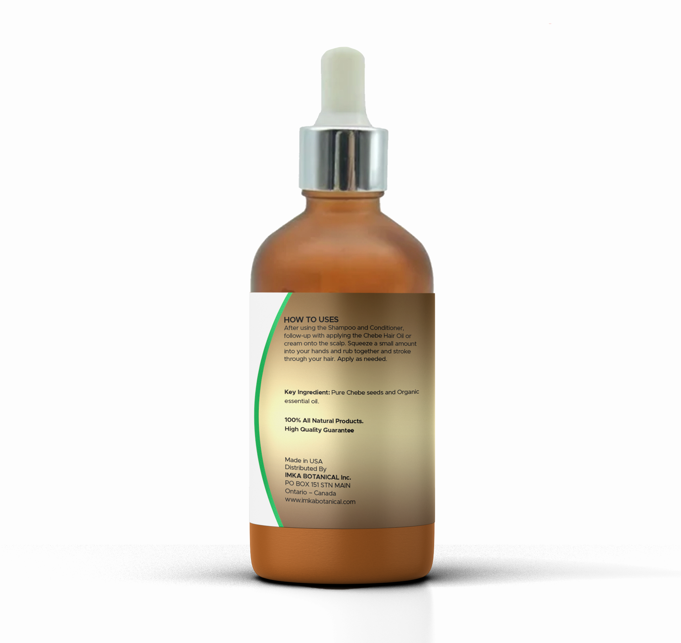 Huile capillaire CHEBE / Qualité Premium 100ml