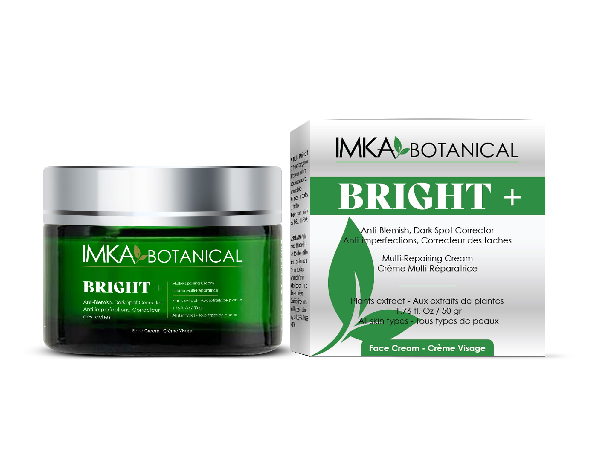 BRIGHT+ Anti-Blemish, Dark Spot Corrector Anti-imperfections.