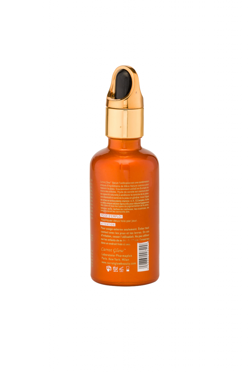 LABELLE GLOW - Carrot Glow Intense Toning Serum With Carrot Oil & Vitamin A, K & E complex - ShanShar