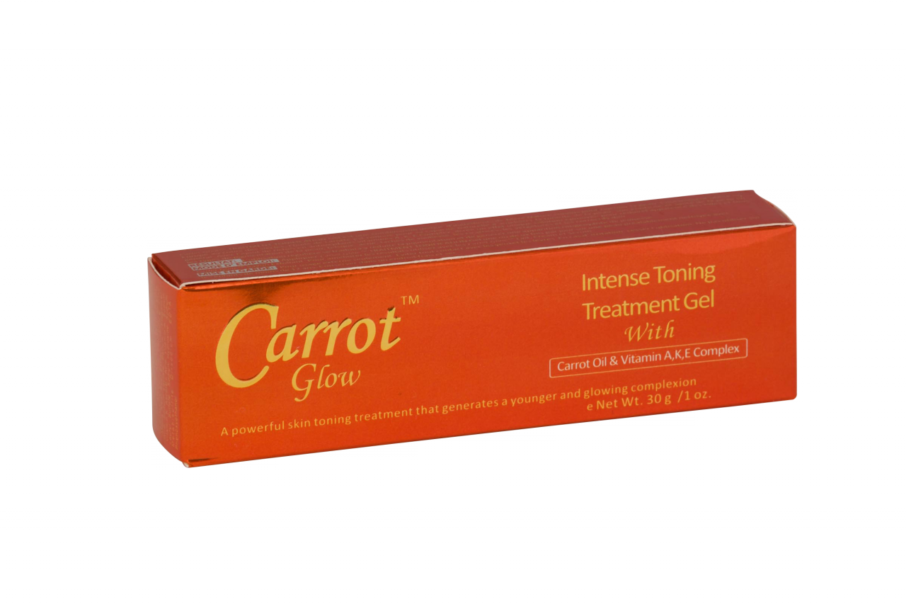 LABELLE Glow - Carrot Glow Intense Toning Treatment Gel With Carrot Oil & Vitamin A, K & E complex - ShanShar