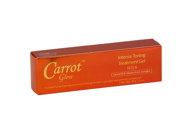LABELLE Glow - Carrot Glow Intense Toning Treatment Gel With Carrot Oil & Vitamin A, K & E complex - ShanShar