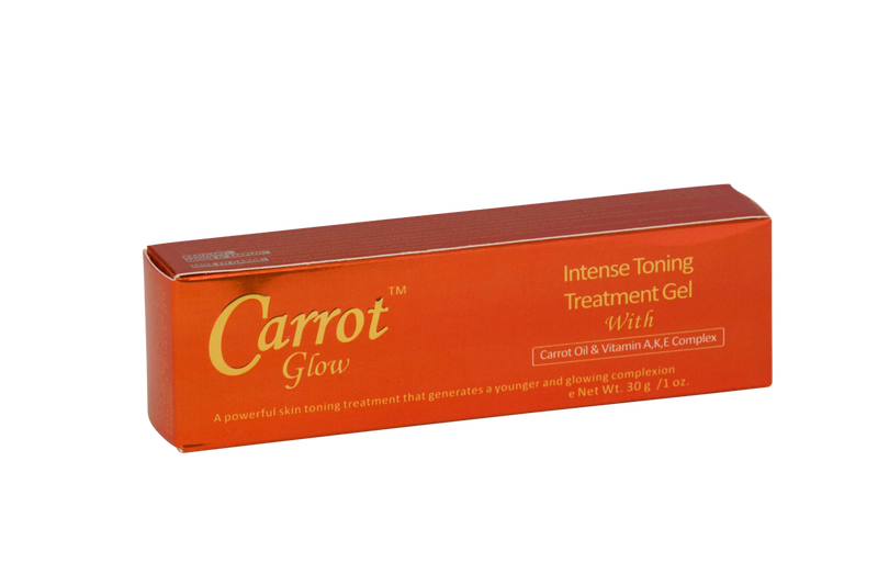 LABELLE Glow - Carrot Glow Intense Toning Treatment Gel With Carrot Oil & Vitamin A, K & E complex - ShanShar