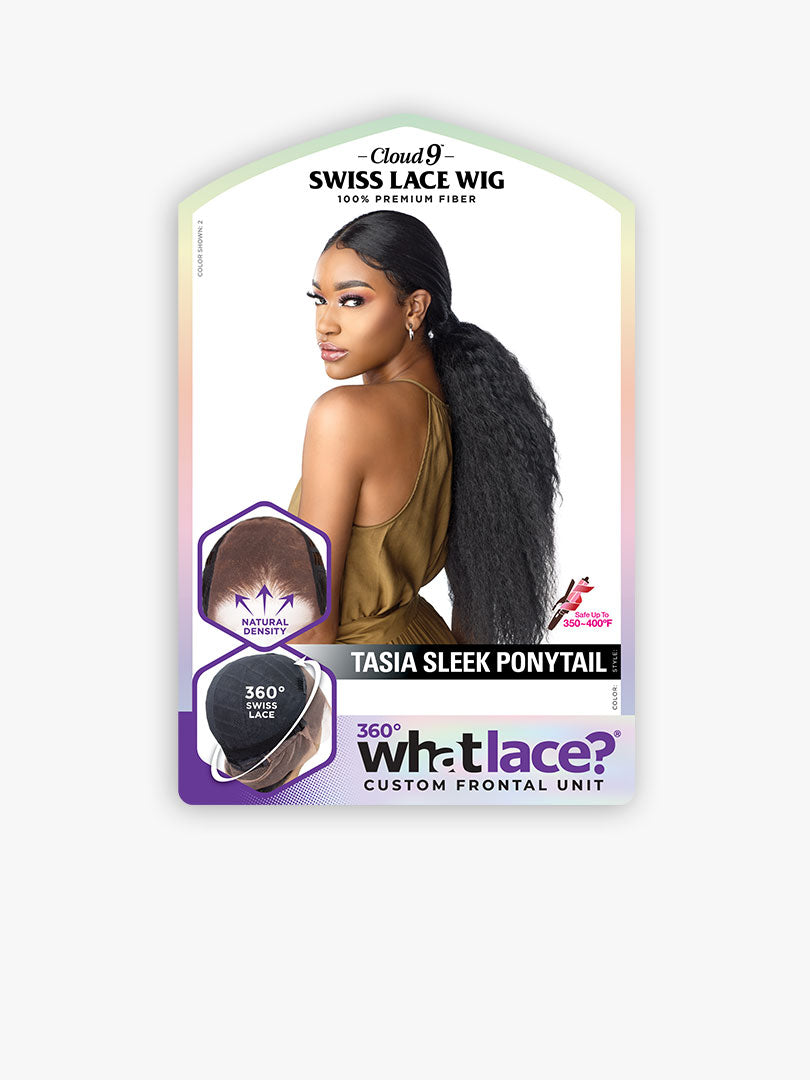 Cloud 9 Tasia Sleek Ponytail 360 Swiss Lace Wig
