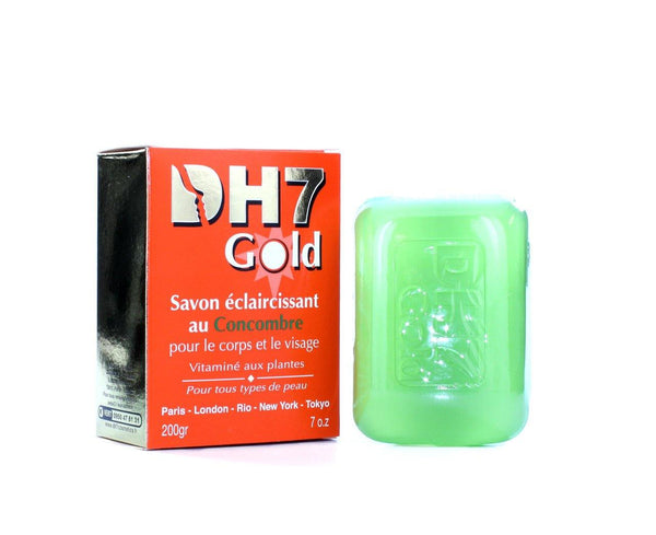 DH7 - Gold Cucumber Lightening Soap  - lightens your skin and remove dead skin. - ShanShar: The World Of Beauty