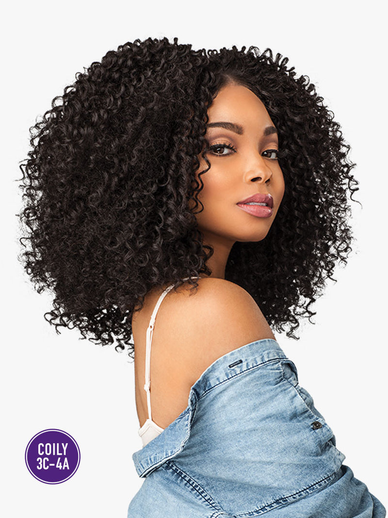 Sensationnel Curls Kinks & CO COILY 3C-4A Empress Lace Edge Wig - RULE BREAKER