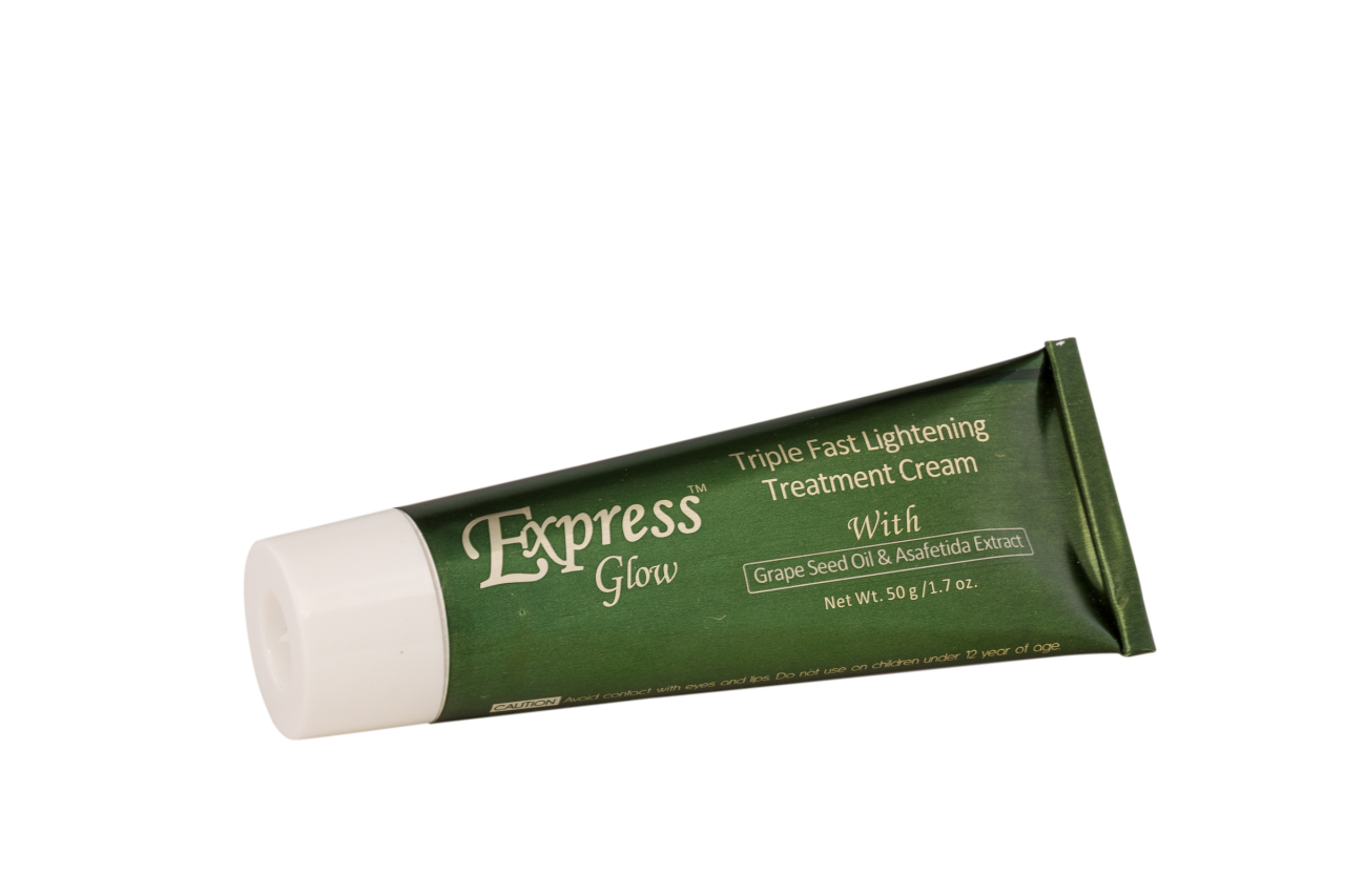LABELLE GLOW - Express Glow Triple Fast Lightening Cream With Grapeseed Oil & Asafetida Extract - ShanShar