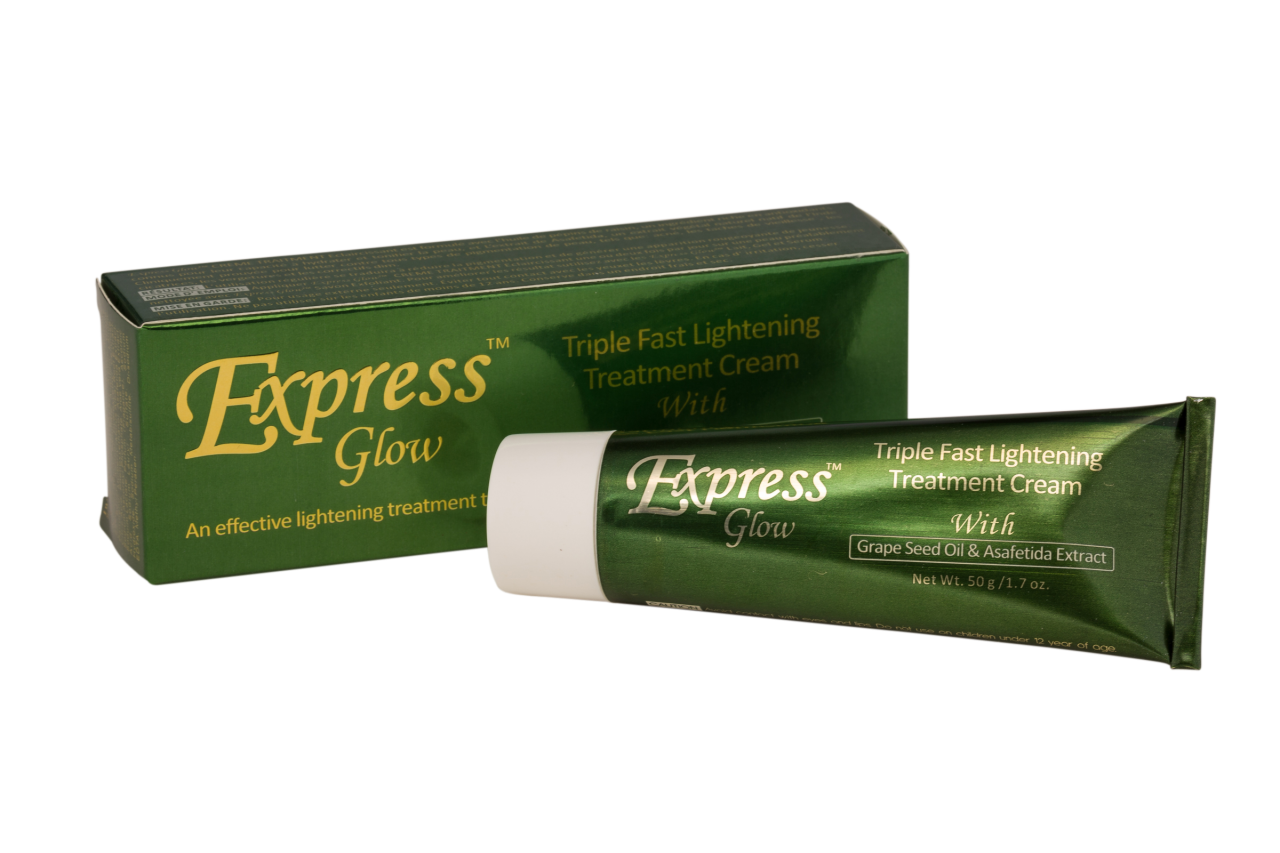 LABELLE GLOW - Express Glow Triple Fast Lightening Cream With Grapeseed Oil & Asafetida Extract - ShanShar