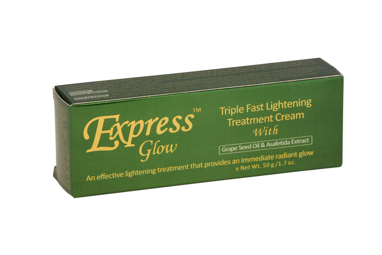 LABELLE GLOW - Express Glow Triple Fast Lightening Cream With Grapeseed Oil & Asafetida Extract - ShanShar