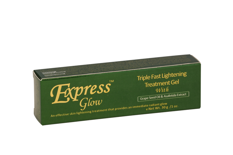 LABELLE GLOW - Express Glow Triple Fast Lightening Treatment Gel With Grapeseed Oil & Asafetida Extract - ShanShar