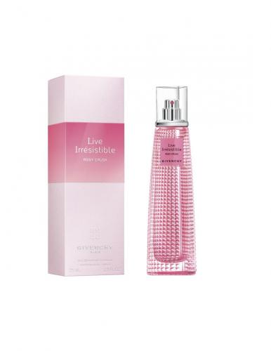 Live Irresistible Rosy Crush by Givenchy Fragrance for Women Eau de Parfum Spray 1 oz (30mL)