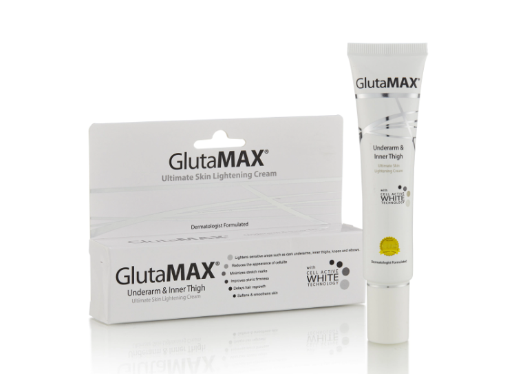 GlutaMAX Underarm and Inner Thigh Ultimate Skin Lightening Cream - 30gm