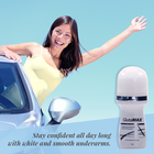 Déodorant éclaircissant intime naturel GlutaMAX - Déodorant roll-on pour les aisselles blanchissant en toute sécurité - 50 ml