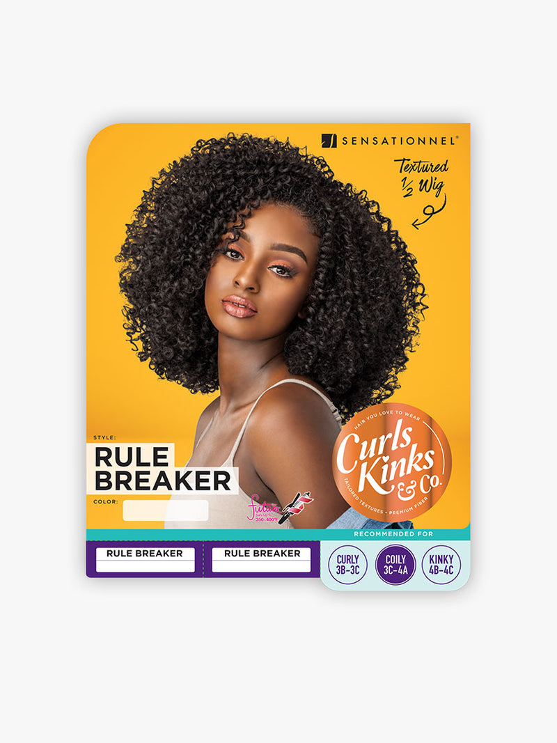 PERRUQUE DENTELLE "THE RULE BREAKER" CURLS KINKS & CO