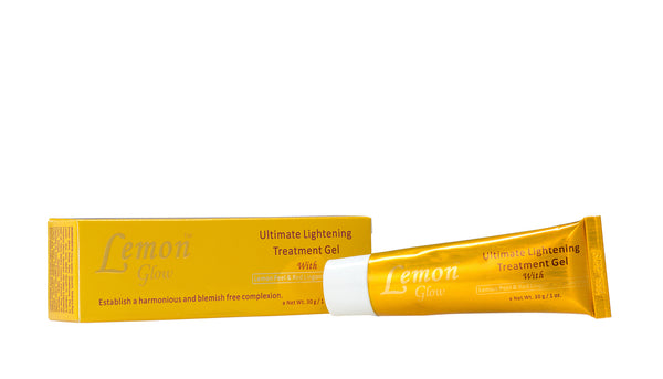 LABELLE Glow - Lemon Glow Ultimate Lightening Treatment Gel  With Lemon Peel & Red Lingonberry Seed Oil - ShanShar