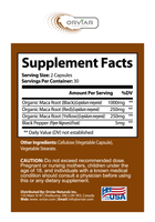 Orviar Maca plus with Organic Maca Roots 1000mg