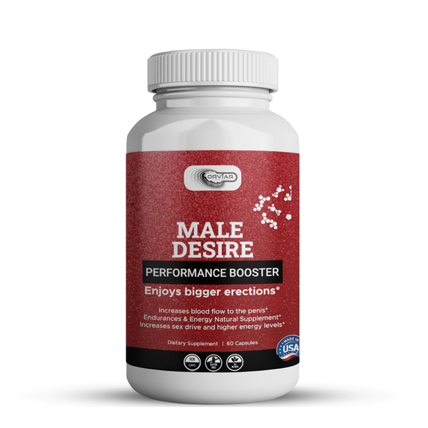 Orviar Male Booster Formula -Increases  higher energy - 60 Capsules