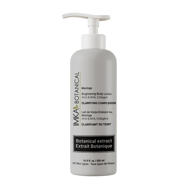 Moringa  Brightening Body Lotion AHA & BHA, Collagen, CLARIFIYING COMPLEXION - 500 ml