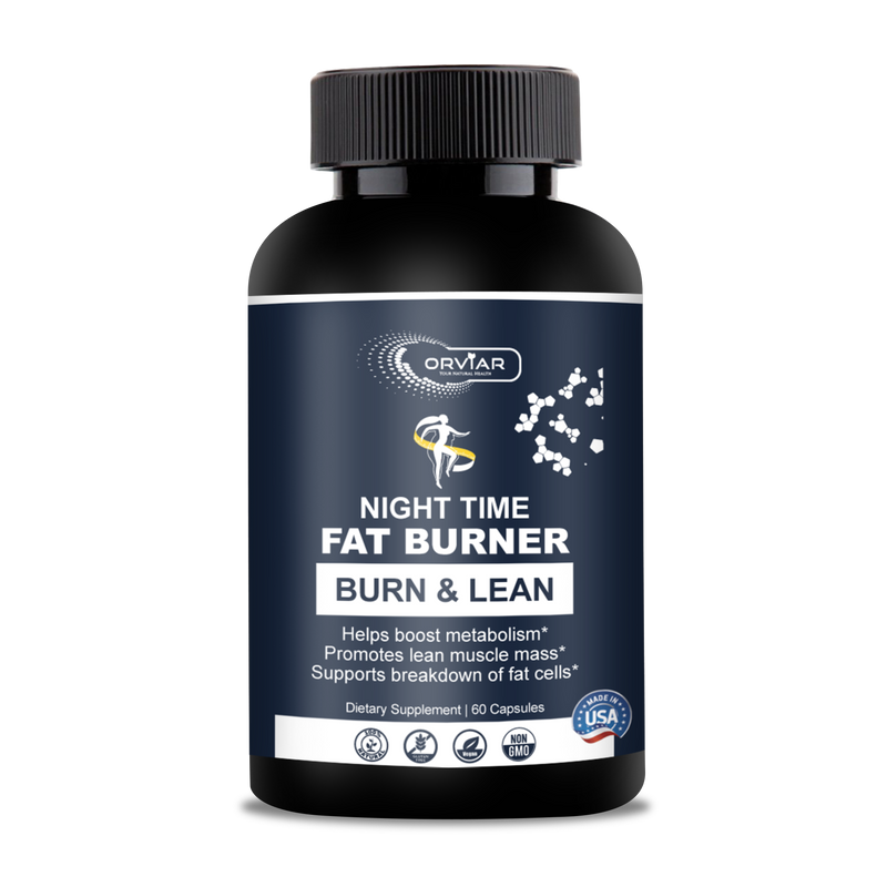 Orviar Burn & Lean - Fat Burner - pour vous aider à augmenter votre métabolisme et à brûler les graisses