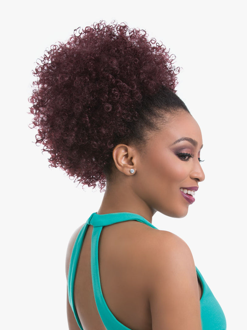 Queue de cheval avec cordon de serrage Sensationnel Instant Pony – Naturel Afro 10