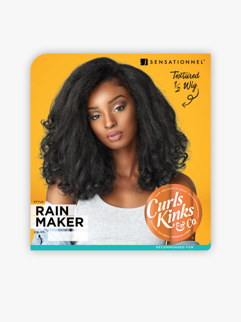 Curls Kinks & CO  Instant Weave 1/2 Half Wig - IW RAIN MAKER