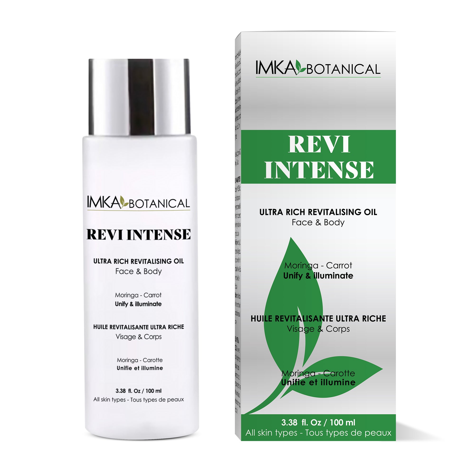 REVI INTENSE OIL - Nourrissante, hydrate, adoucit et rajeunit l'apparence de la peau