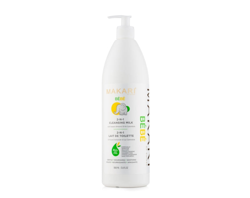 MAKARI - LAIT NETTOYANT BEBE 1000 ML