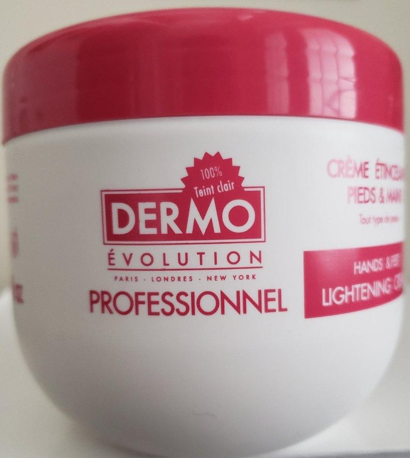 DermoEvolution - Hands and Feet Lightening Cream -  Professionnel Jar 500ml - ShanShar: The World Of Beauty